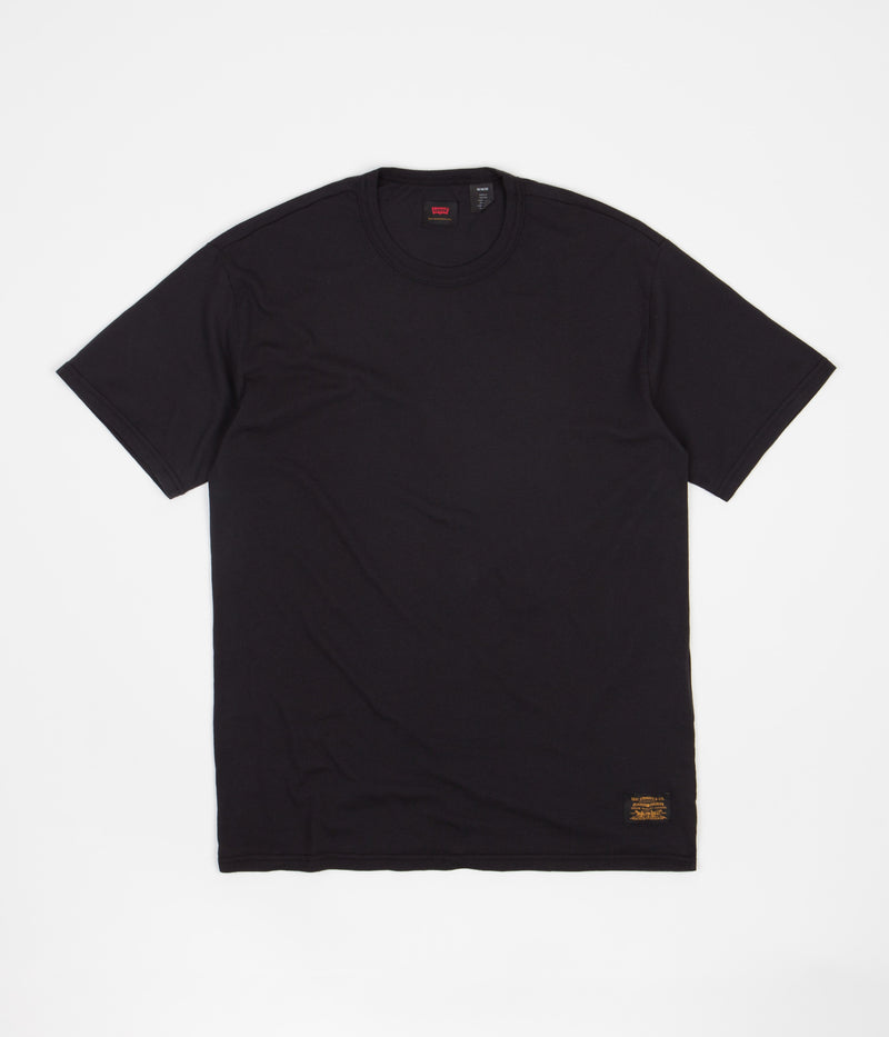 Levi's® Skate 2 Pack T-Shirt in White and Jet Black