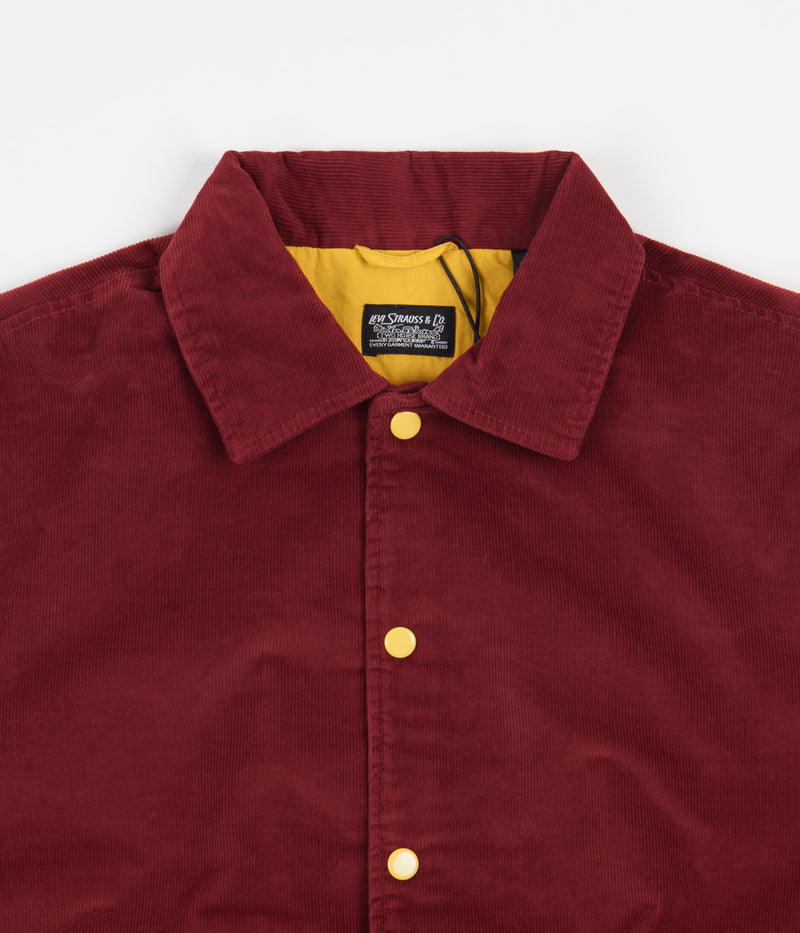 Levi's® Skate Varsity Jacket in Warm Cabernet