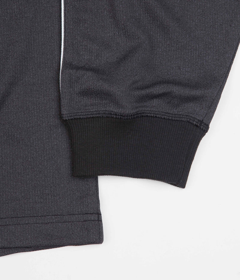 Adidas Long Sleeve Football Jersey in Black and Grey Five / White