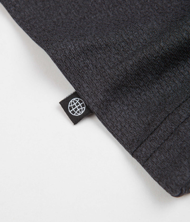 Adidas Long Sleeve Football Jersey in Black and Grey Five / White