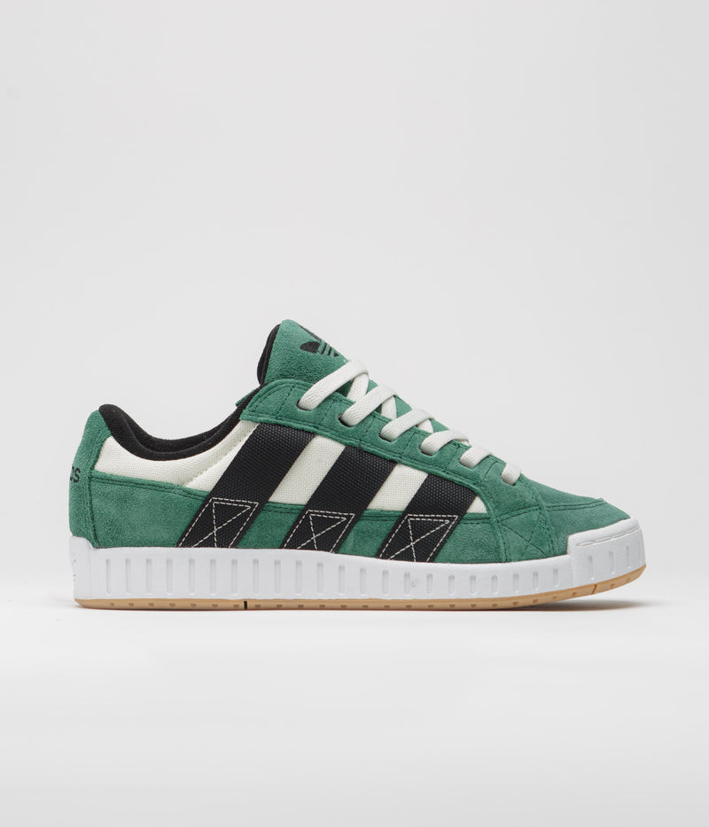 Adidas LWST Shoes in Collegiate Green and Core Black / Off White