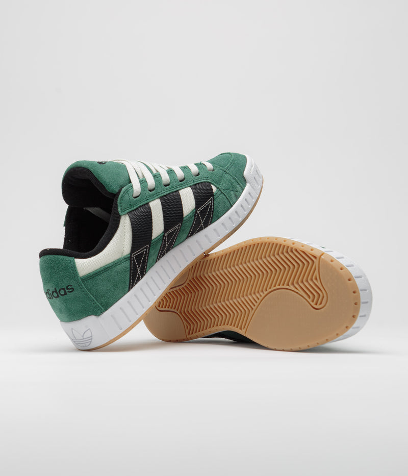 Adidas LWST Shoes in Collegiate Green and Core Black / Off White