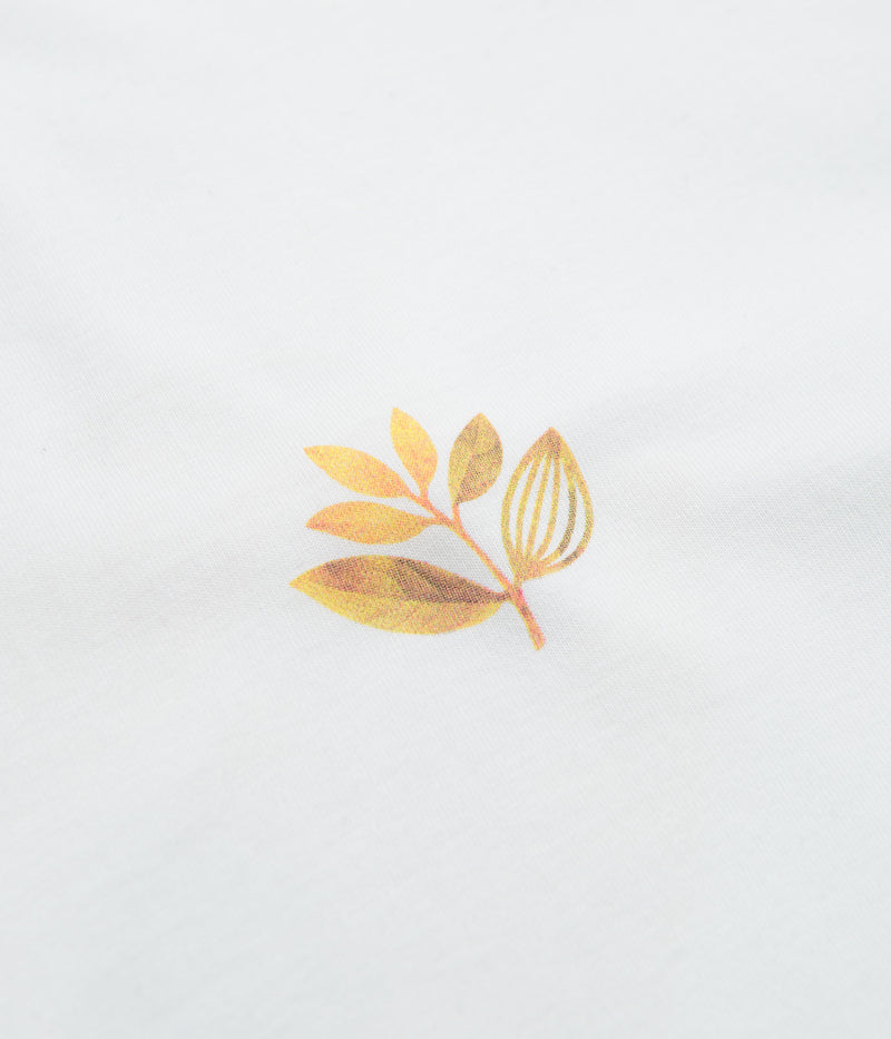 Magenta Automne Long Sleeve T-Shirt in White