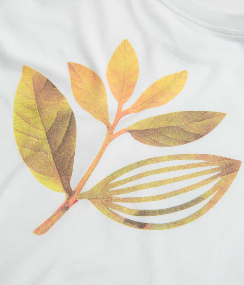 Magenta Automne Long Sleeve T-Shirt in White