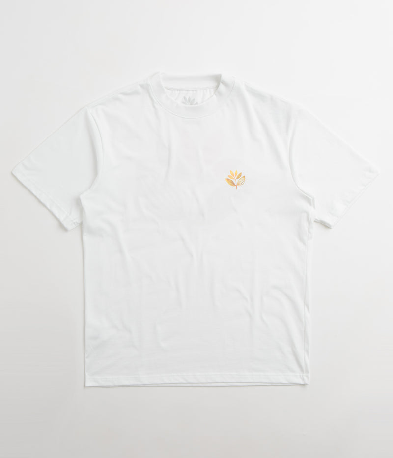 Magenta Automne T-Shirt in White
