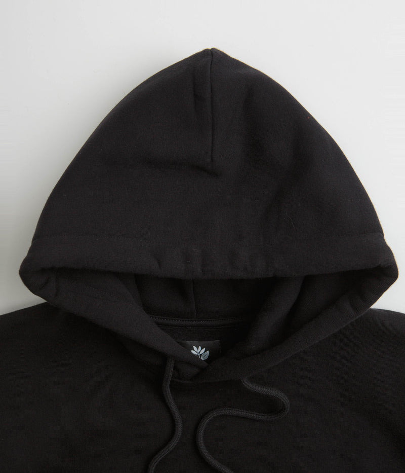 Magenta Botanic Hoodie in Black