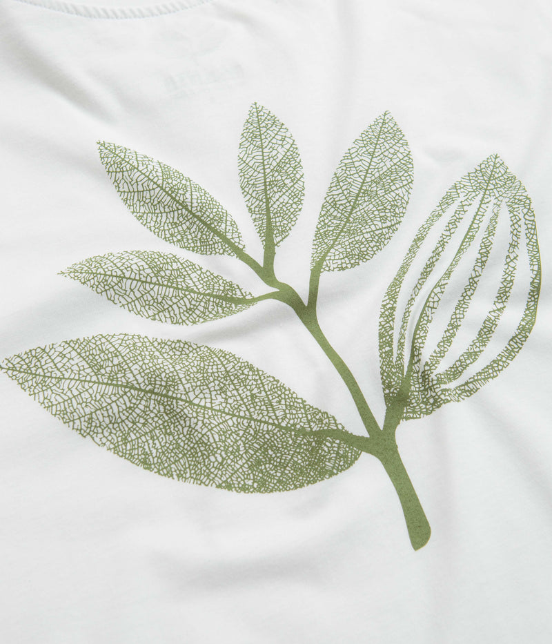 Magenta Botanic T-Shirt in White