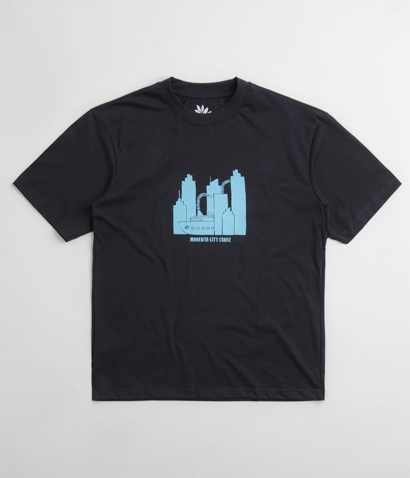 Magenta Cruise T-Shirt in Navy