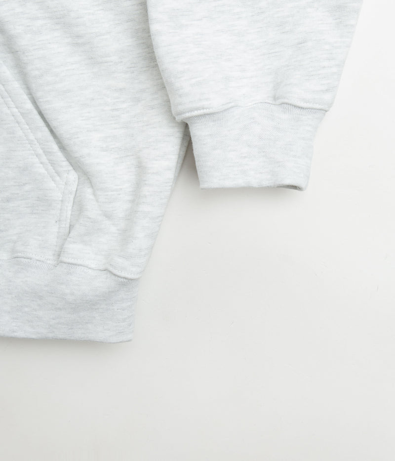 Magenta Deep Plant Hoodie in  Ash