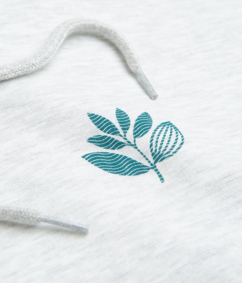 Magenta Deep Plant Hoodie in  Ash
