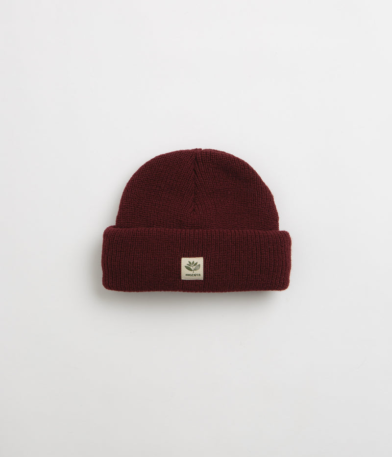 Magenta Fam Beanie in Burgundy