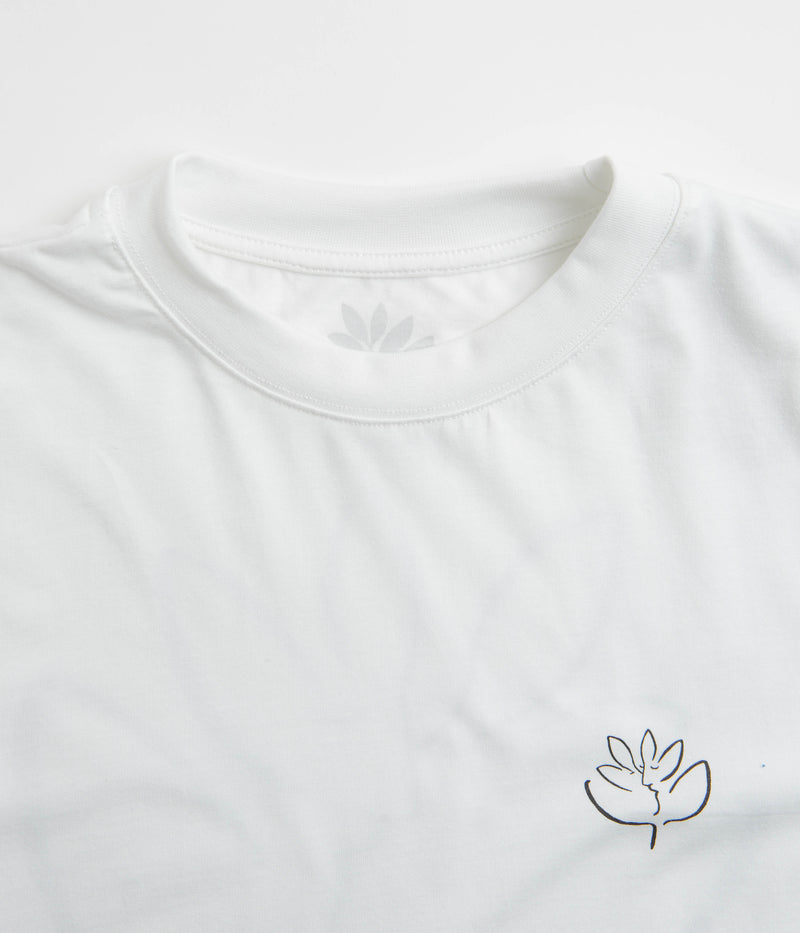 Magenta Le Baiser T-Shirt in White