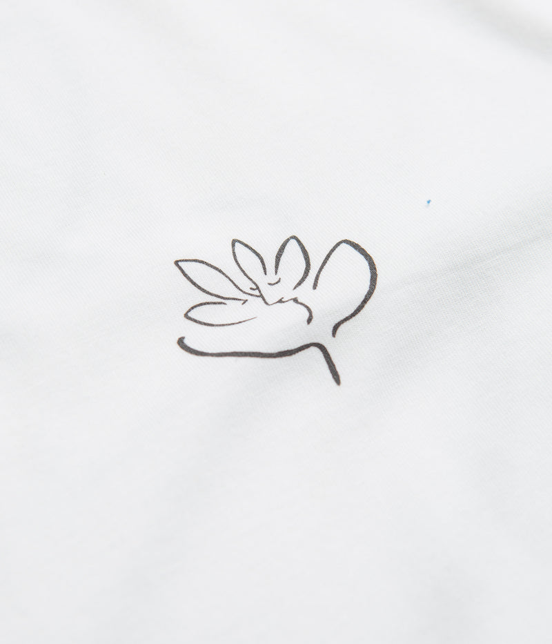Magenta Le Baiser T-Shirt in White