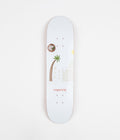 Magenta Magentaj Day Steep Concave Deck in White and 7.875"
