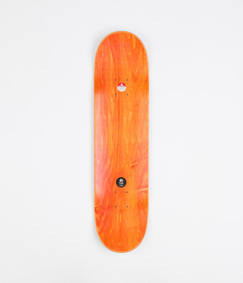 Magenta Magentaj Day Steep Concave Deck in White and 7.875"