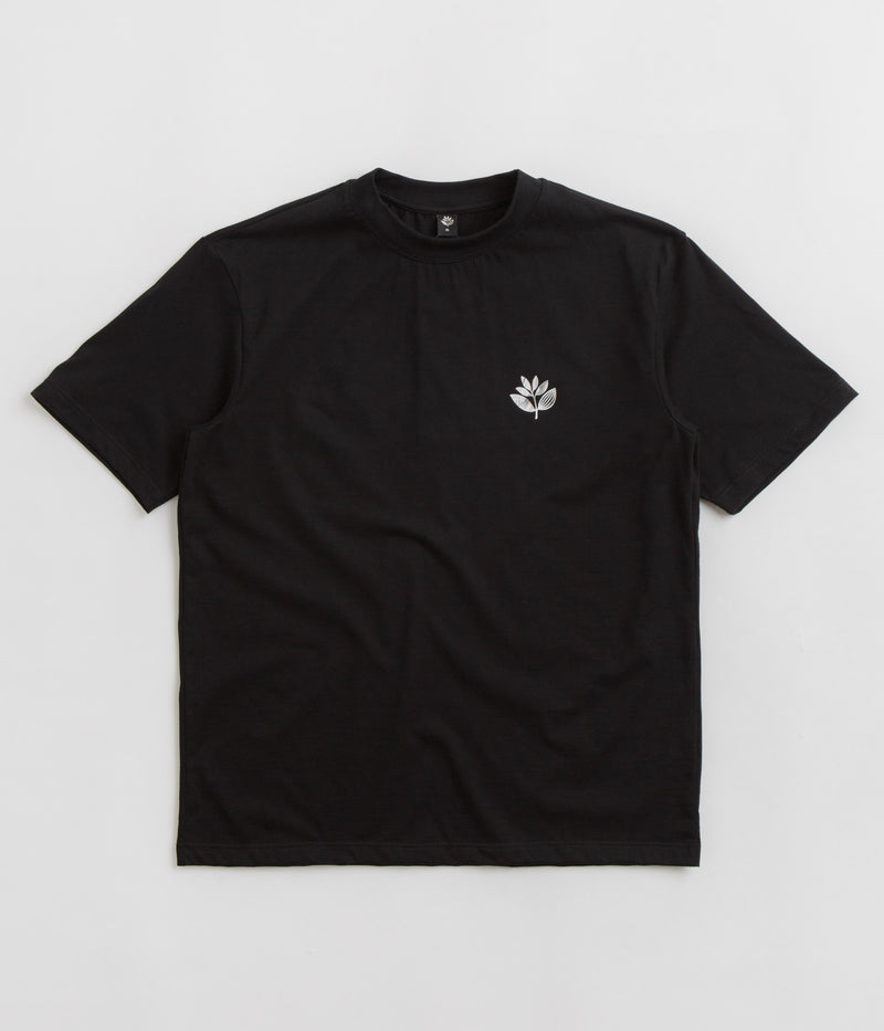 Magenta Marble T-Shirt in Black