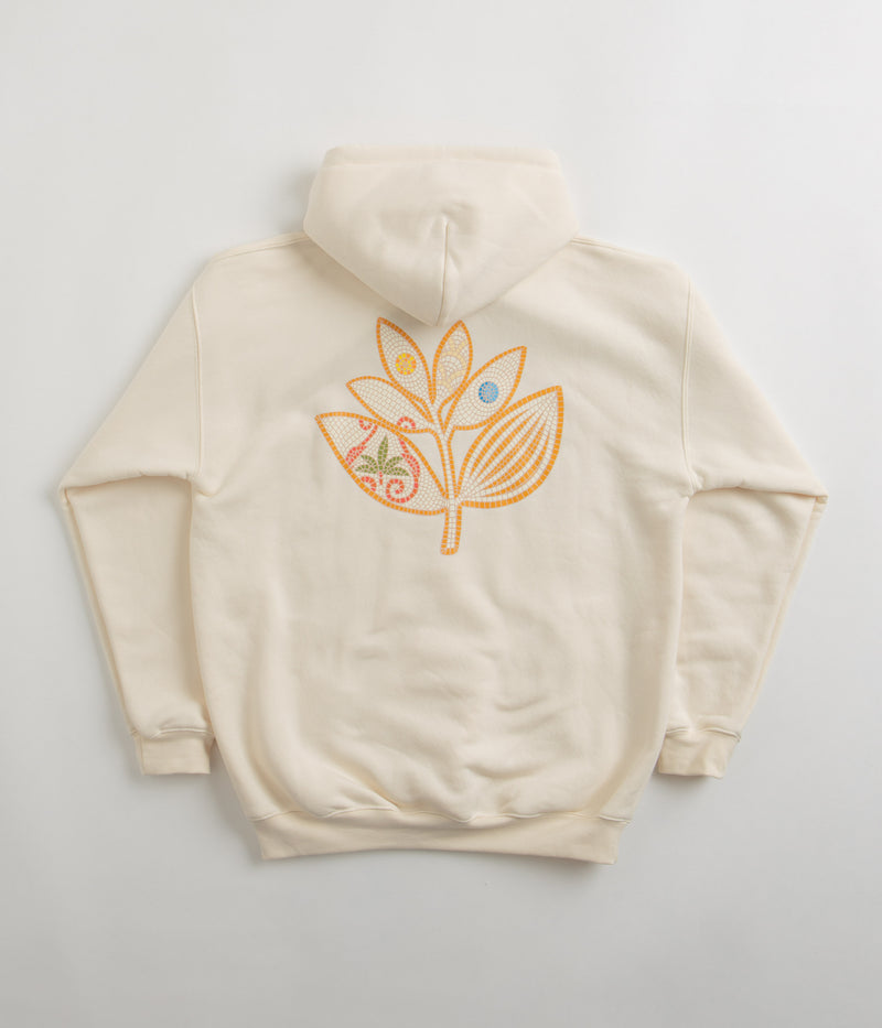 Magenta Mosaic Hoodie in Natural