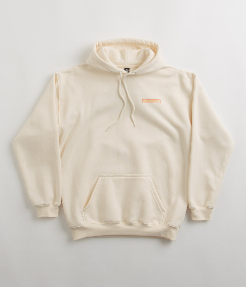 Magenta Mosaic Hoodie in Natural