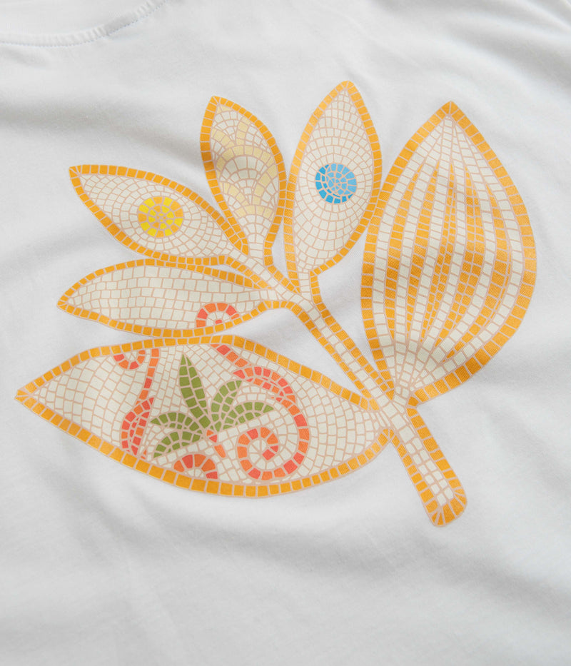 Magenta Mosaic T-Shirt in White