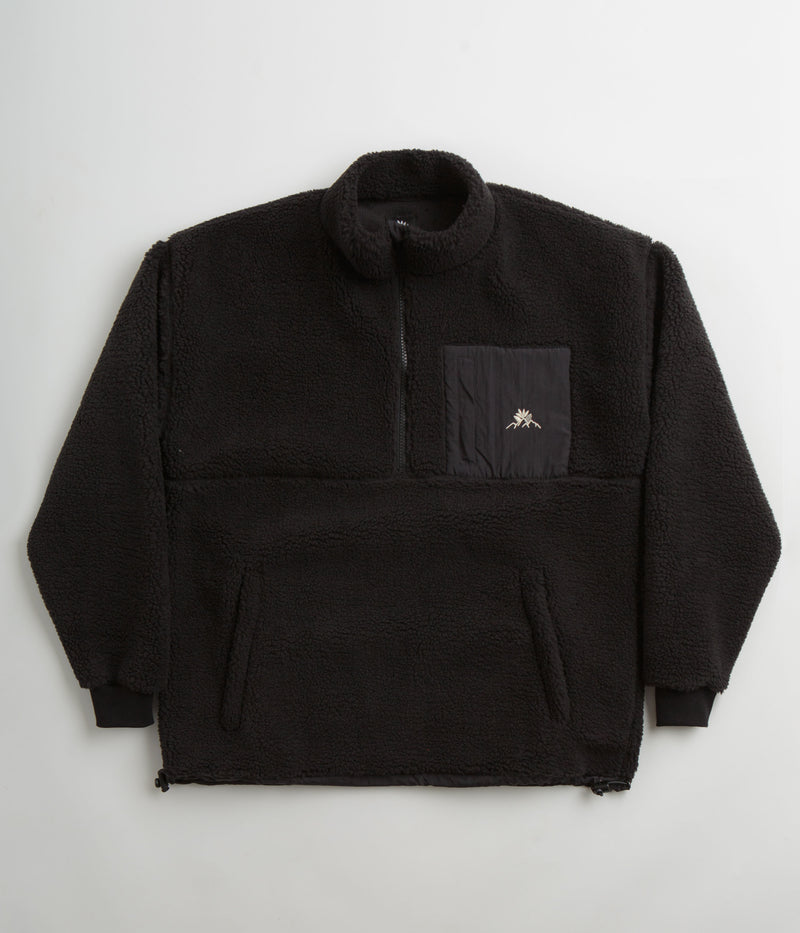 Magenta MTN 3/4 High Neck Fleece in Black