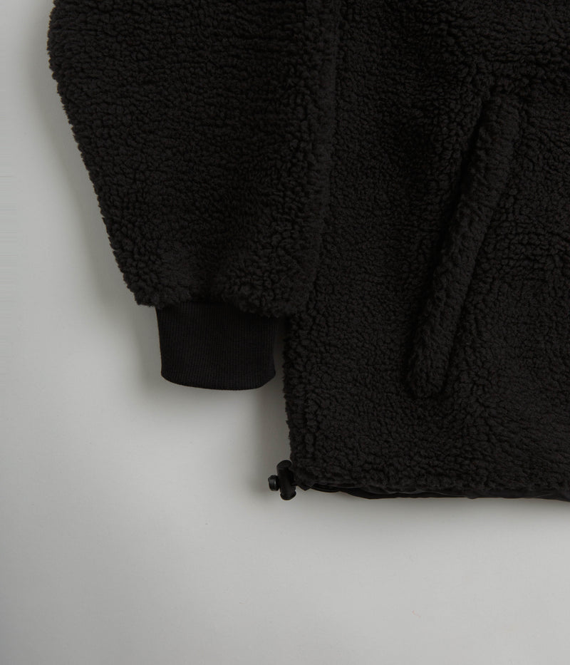 Magenta MTN 3/4 High Neck Fleece in Black