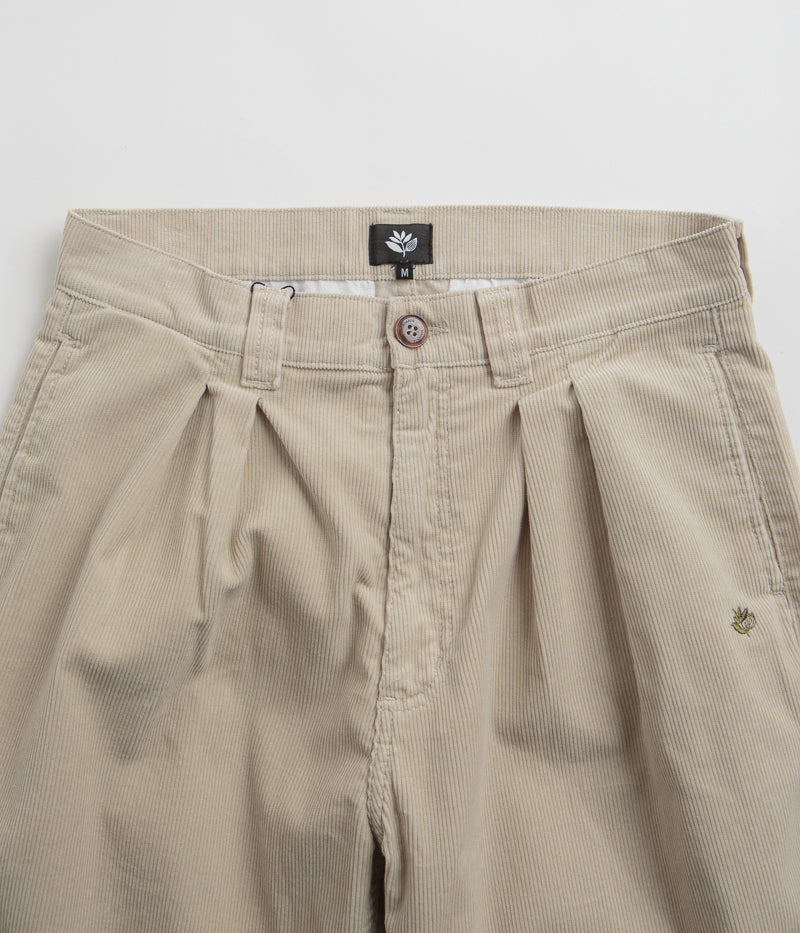Magenta OG Cord Chino Pants in Cement