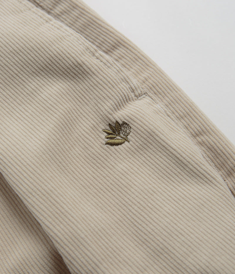 Magenta OG Cord Chino Pants in Cement
