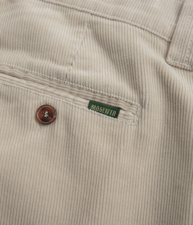 Magenta OG Cord Chino Pants in Cement