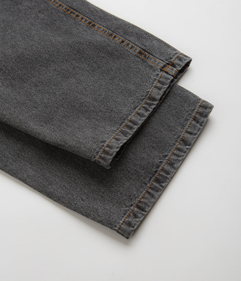 Magenta OG Denim Pants in Distressed Black