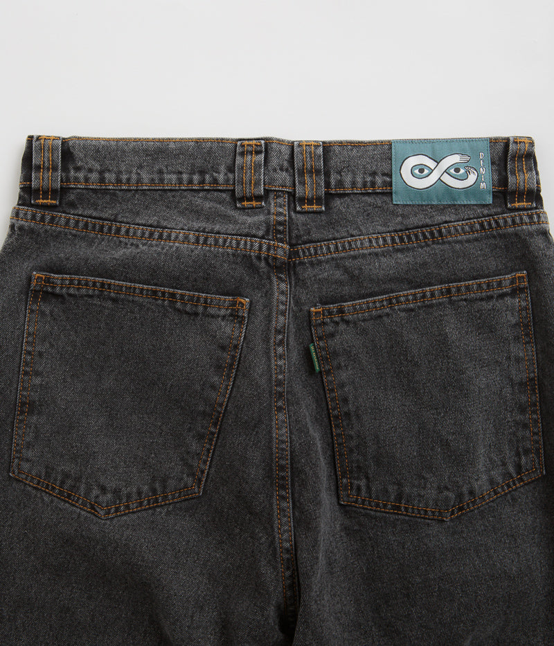 Magenta OG Denim Pants in Distressed Black