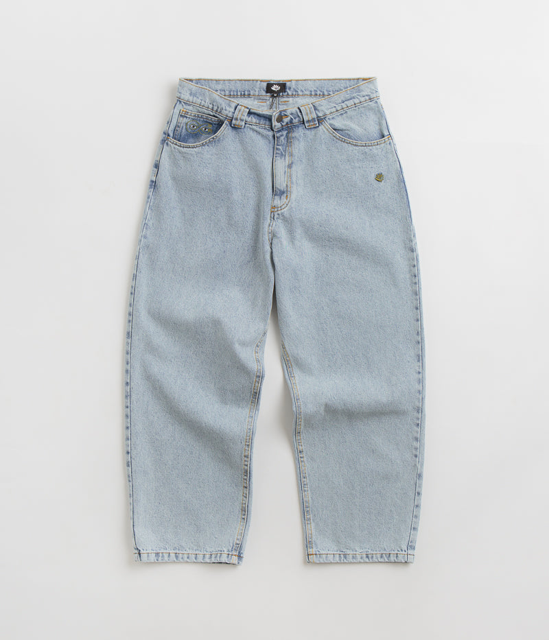 Magenta OG Denim Pants in Washed Blue