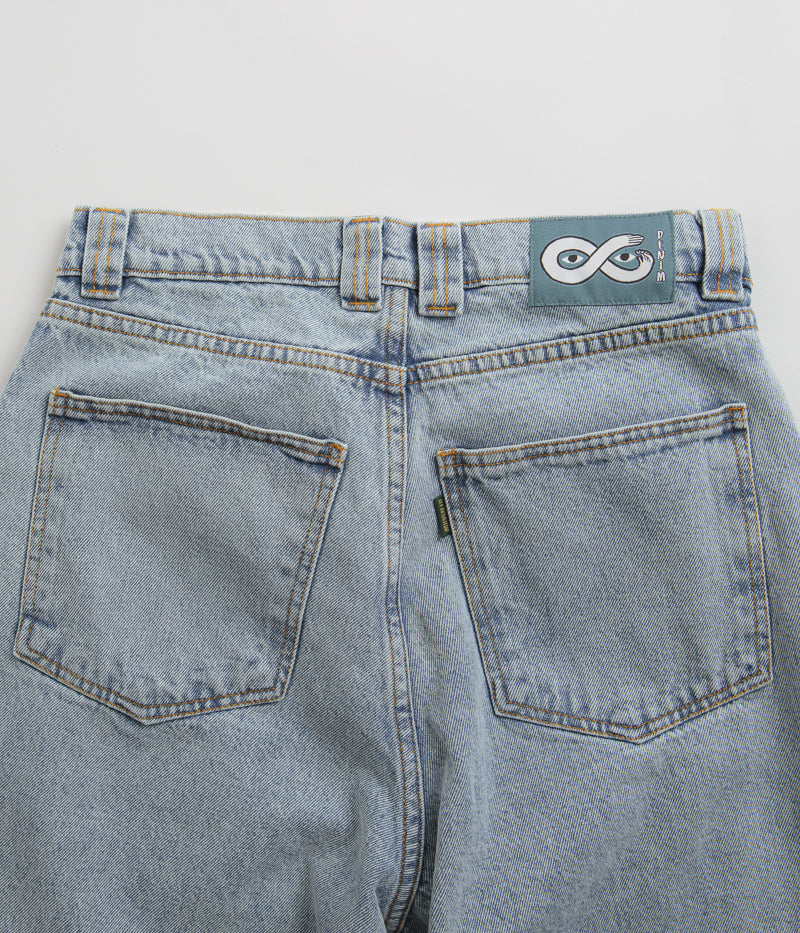 Magenta OG Denim Pants in Washed Blue