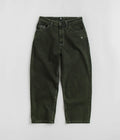 Magenta OG Stitch Jeans in Green Denim