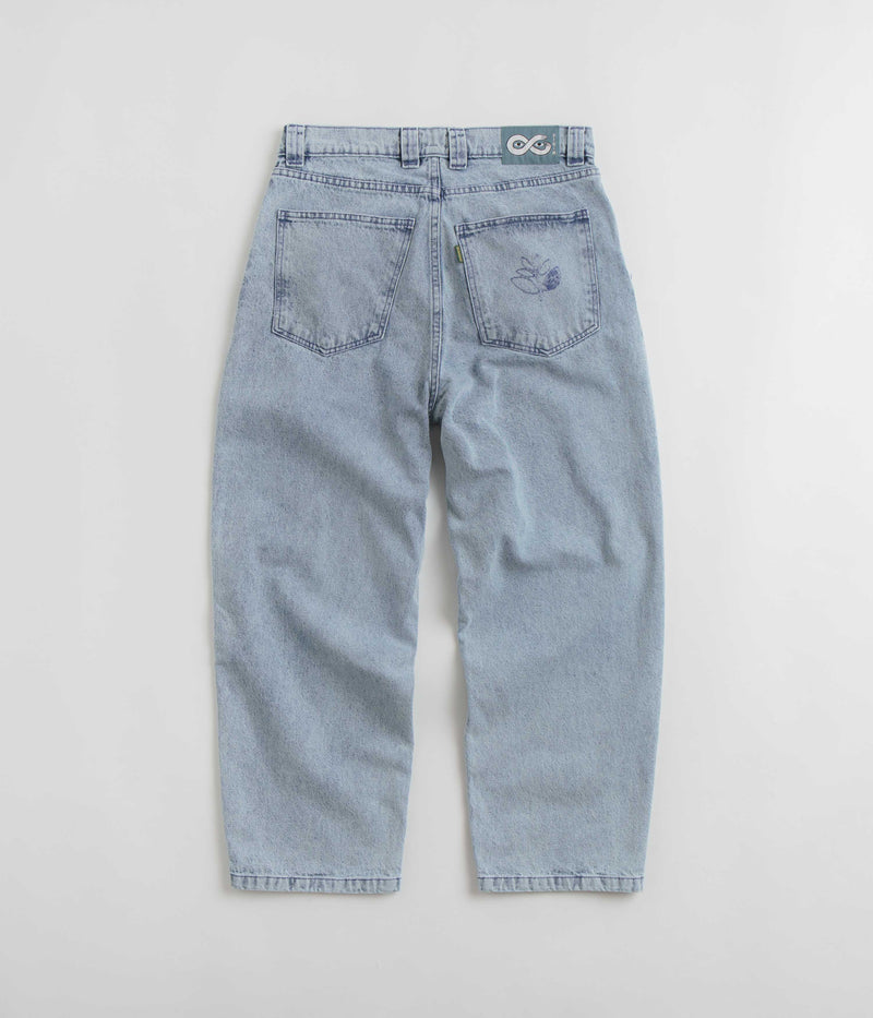 Magenta OG Stitch Jeans in Washed Denim