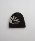 Magenta Plantasia Knit Beanie in Black