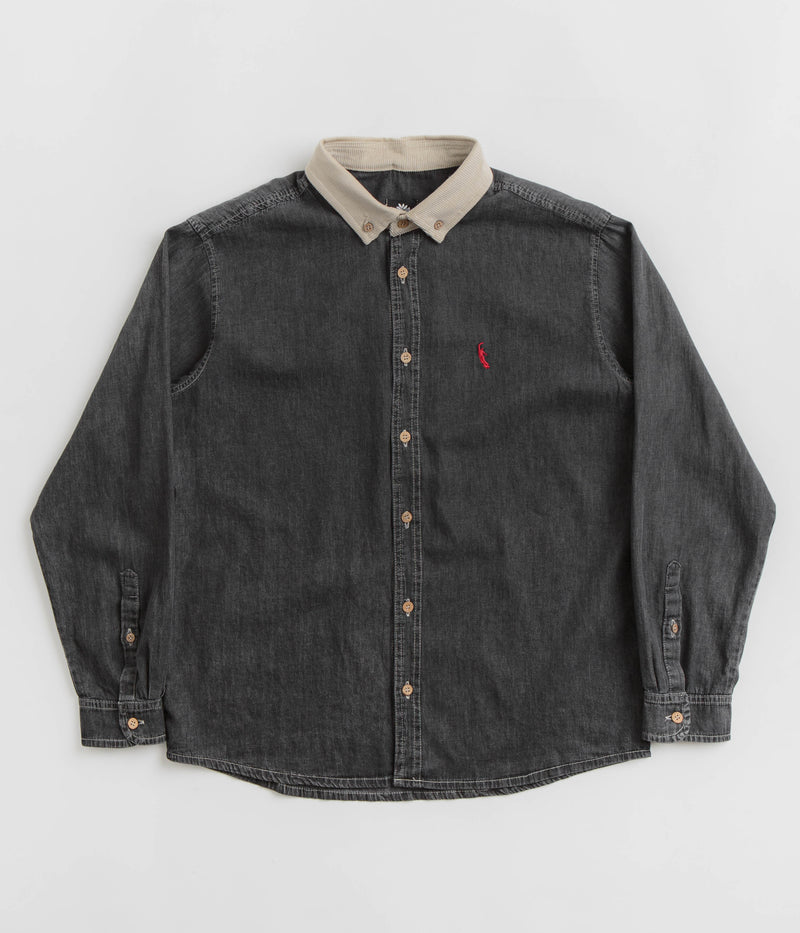 Magenta PWS Shirt in Black Denim