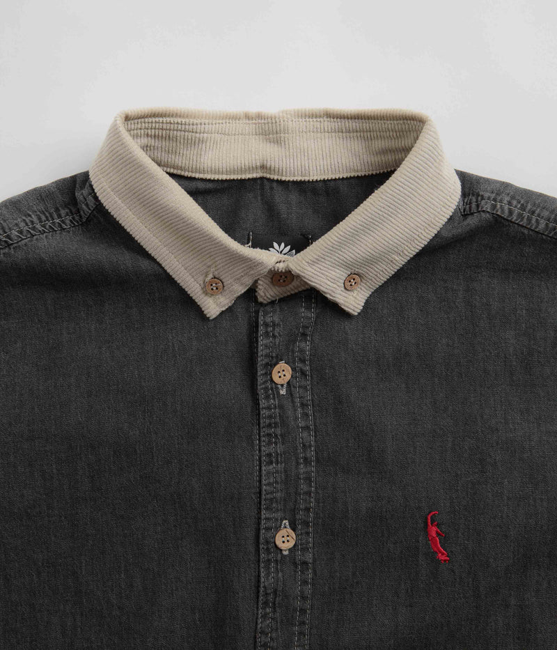 Magenta PWS Shirt in Black Denim