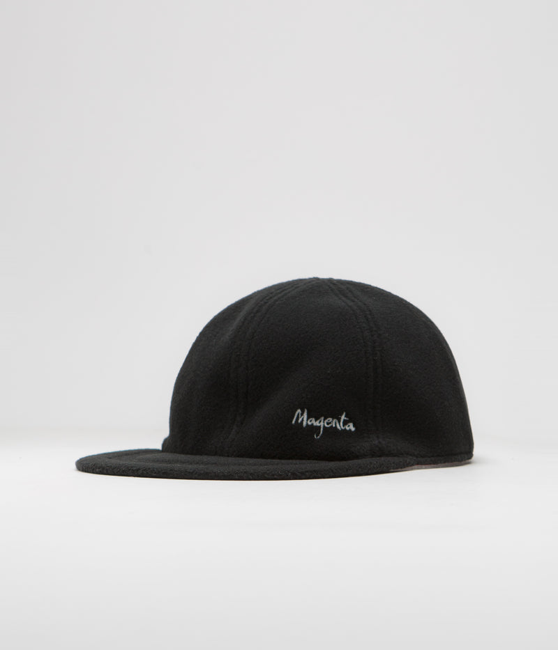Magenta Reversible Cap in Black
