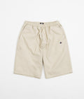 Magenta Ripstop Loose Long Shorts in Sand