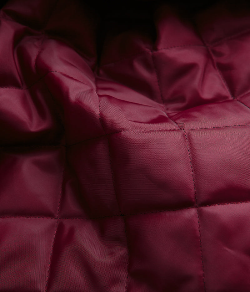 Magenta Rover Cord Overshirt in Black