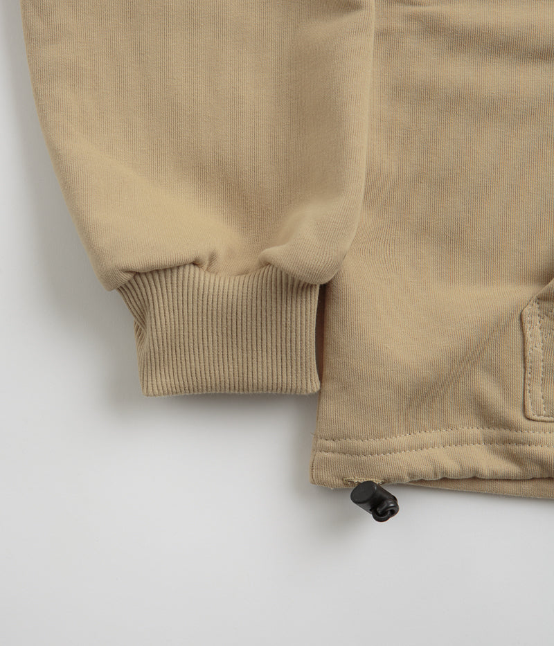 Magenta Smash Pouch Polo Shirt in Beige