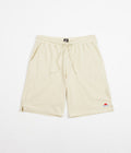 Magenta Sunset Pique Shorts in Natural