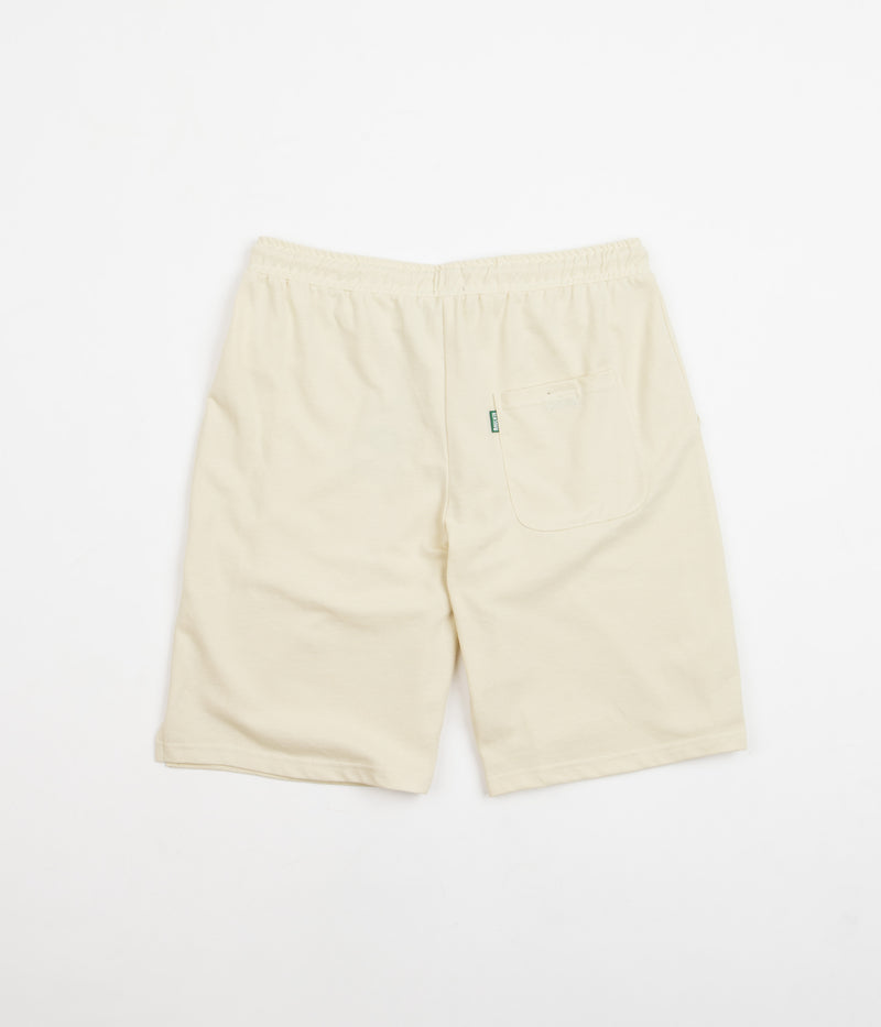 Magenta Sunset Pique Shorts in Natural
