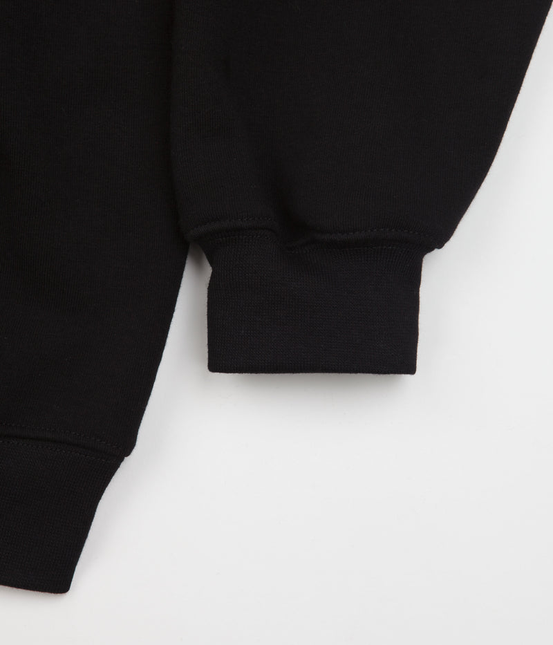 Magenta Tree Plant Hoodie in Black