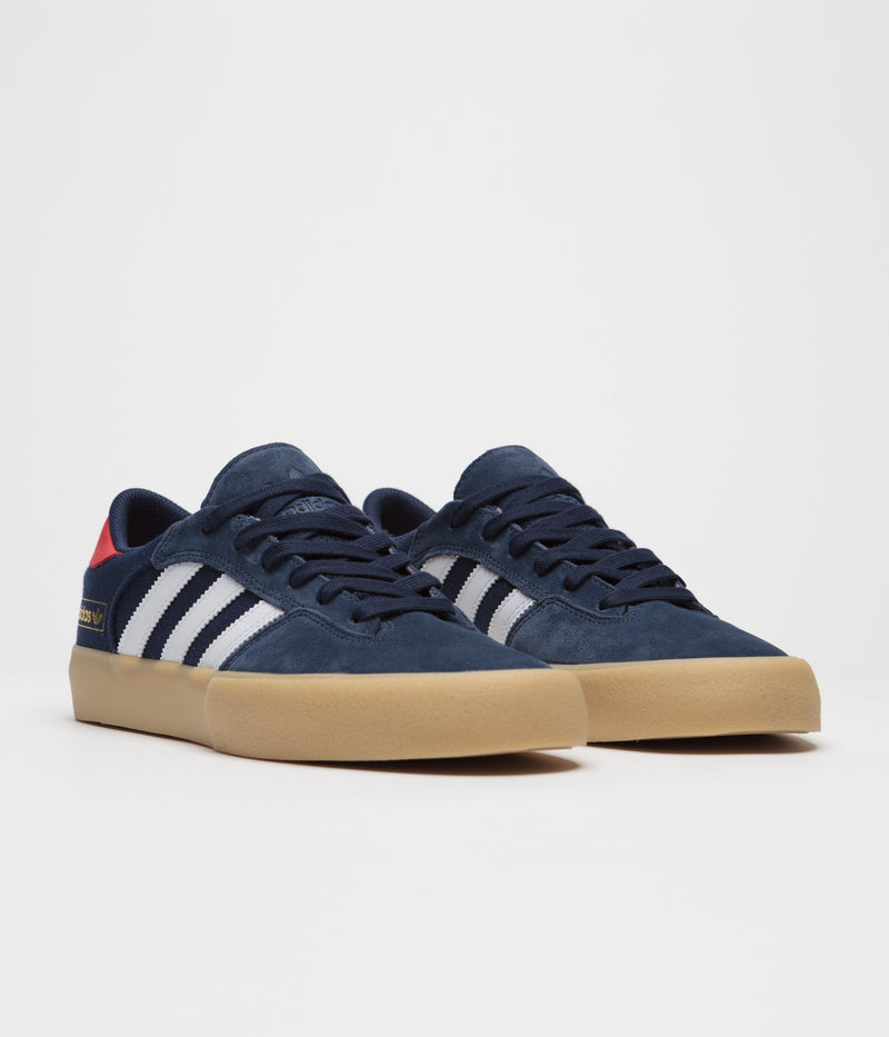 Adidas Matchbreak Super Shoes in Collegiate Navy and FTWR White / Better Scarlet