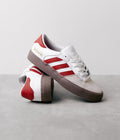 Adidas Matchbreak Super Shoes in White and Power Red / Gum