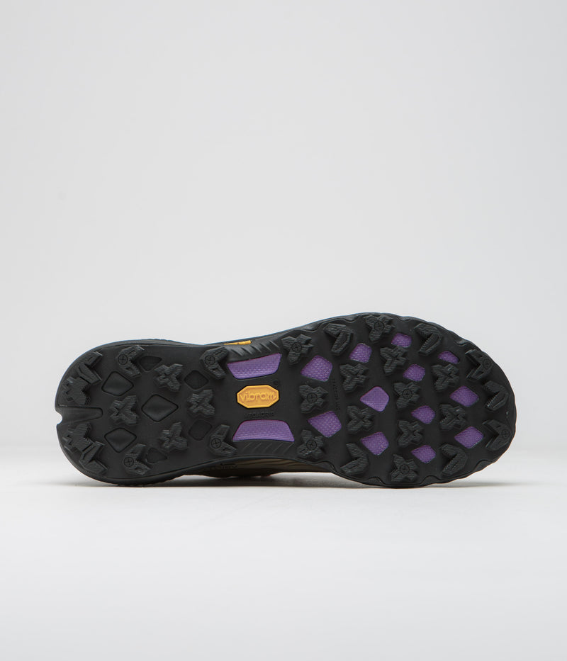 Merrell Agility Peak 5 Shoes in Khaki and Dewberry