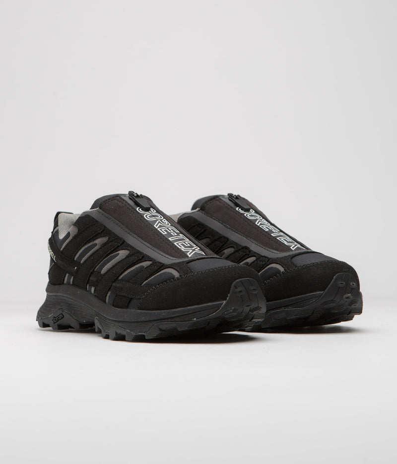Merrell Moab Speed Zip GTX SE Shoes in Black and Black