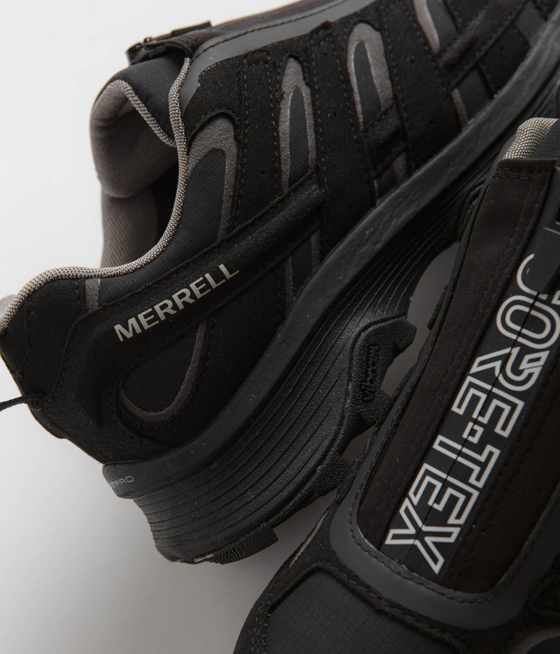 Merrell Moab Speed Zip GTX SE Shoes in Black and Black