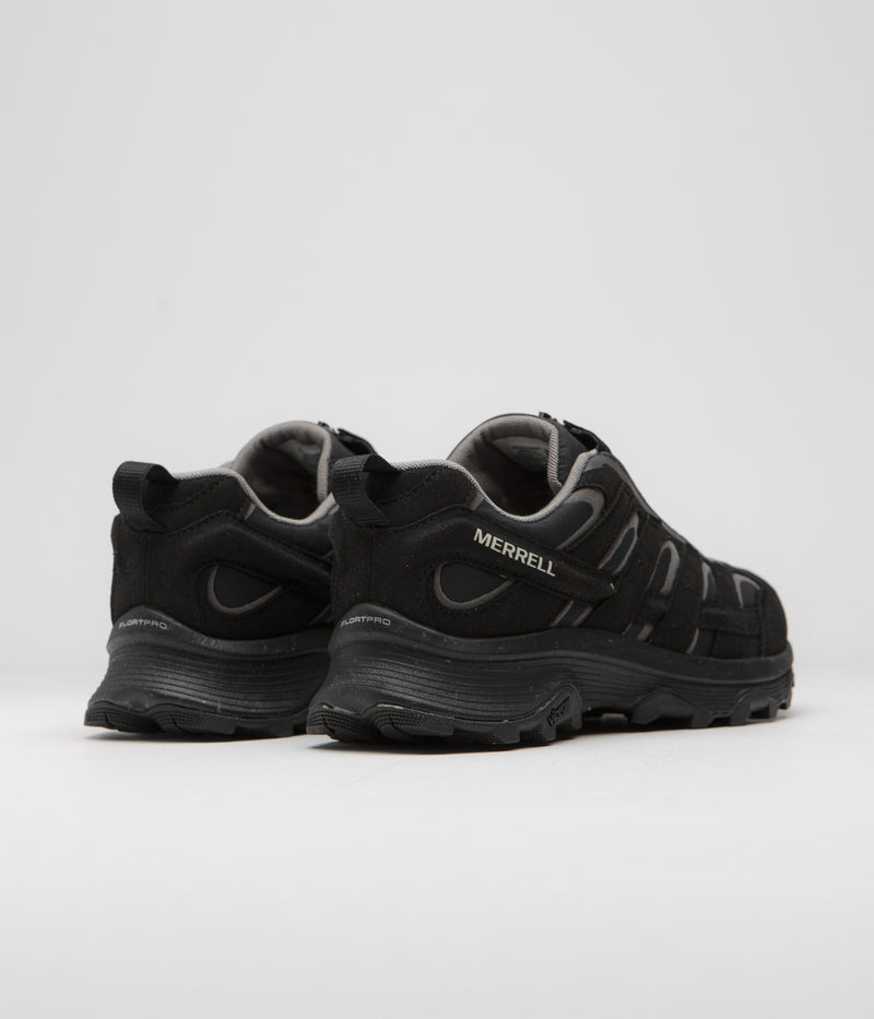 Merrell Moab Speed Zip GTX SE Shoes in Black and Black